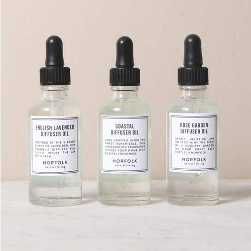 Essential Oil Diffuser Blend | Gemstone Diffuser Oil | Rose Garden Diffuser Scent | Coastal Diffuser Scent | English Lavender Diffuser Scent | Golden Rule Gallery | Norfolk Natural Living | Excelsior, MN | Calming Essential Oil Blend