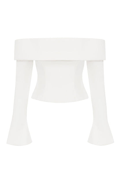 Geneva Top - Ivory Tops Babyboo Fashion Premium Exclusive Design