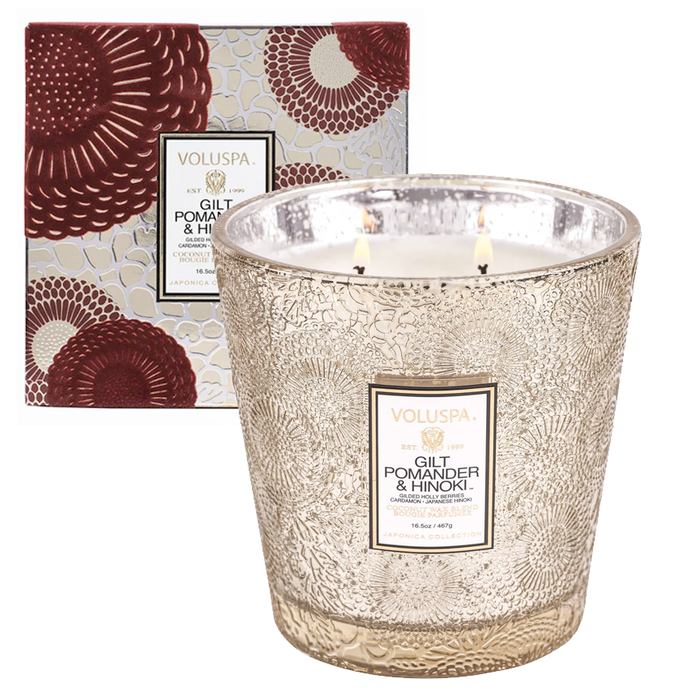 Gilt Pomegranate & Hinoki Collection, Voluspa - RSVP Style