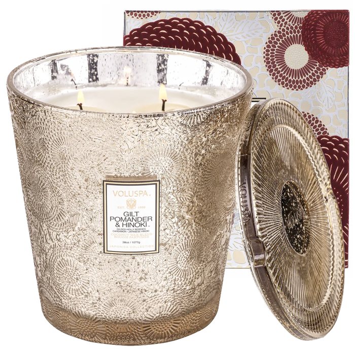Gilt Pomegranate & Hinoki Collection, Voluspa - RSVP Style
