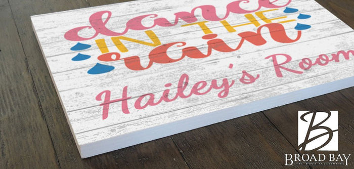 Girl's Name sign