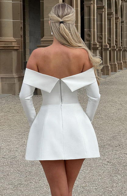 Grace Skort - Ivory Skorts Babyboo Fashion Premium Exclusive Design