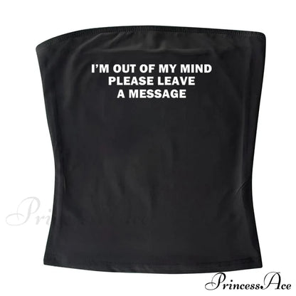 Graphic Text Cami Top - Free From Label