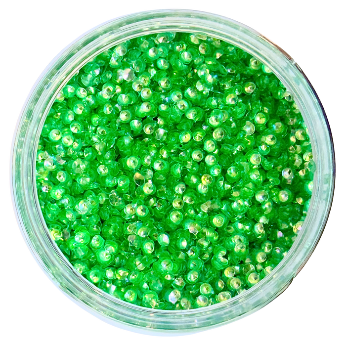 GREEN BUBBLE GLITTER - 20297