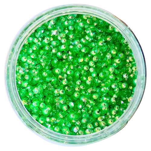 GREEN BUBBLE GLITTER - 20297
