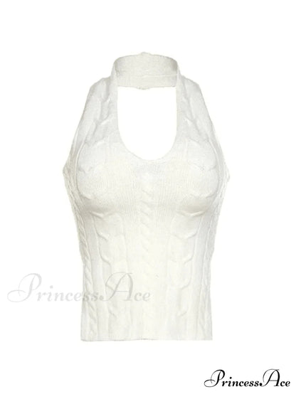 Halter Bodycon Graceful Polo Mini Dress Sweaters