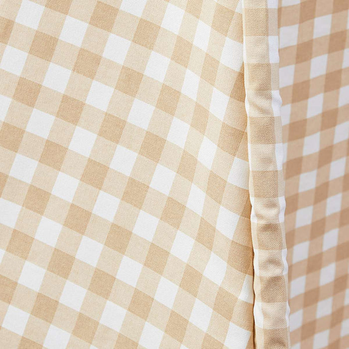 Henley Teepee - Beige Gingham
