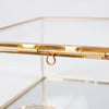 Hinged Box Set- Square Glass #1696