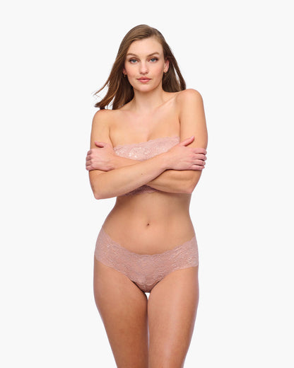 Pink Hot Pant - Never Say Never Hottie Low Rise Boyshort