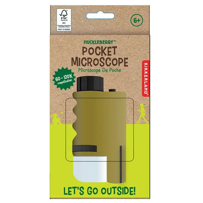 Huckleberry Pocket Microscope for Young Campers