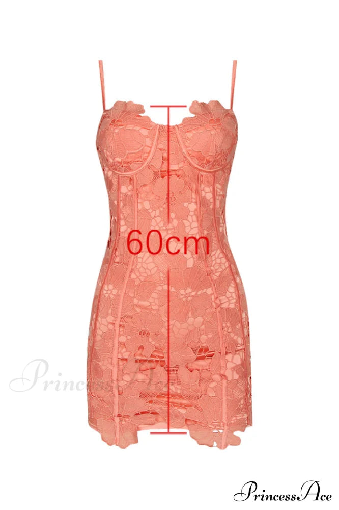 Ilayda Embroidered Floral Charming Lace Mini Dress