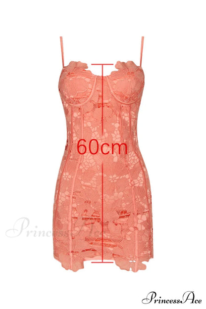 Ilayda Embroidered Floral Charming Lace Mini Dress