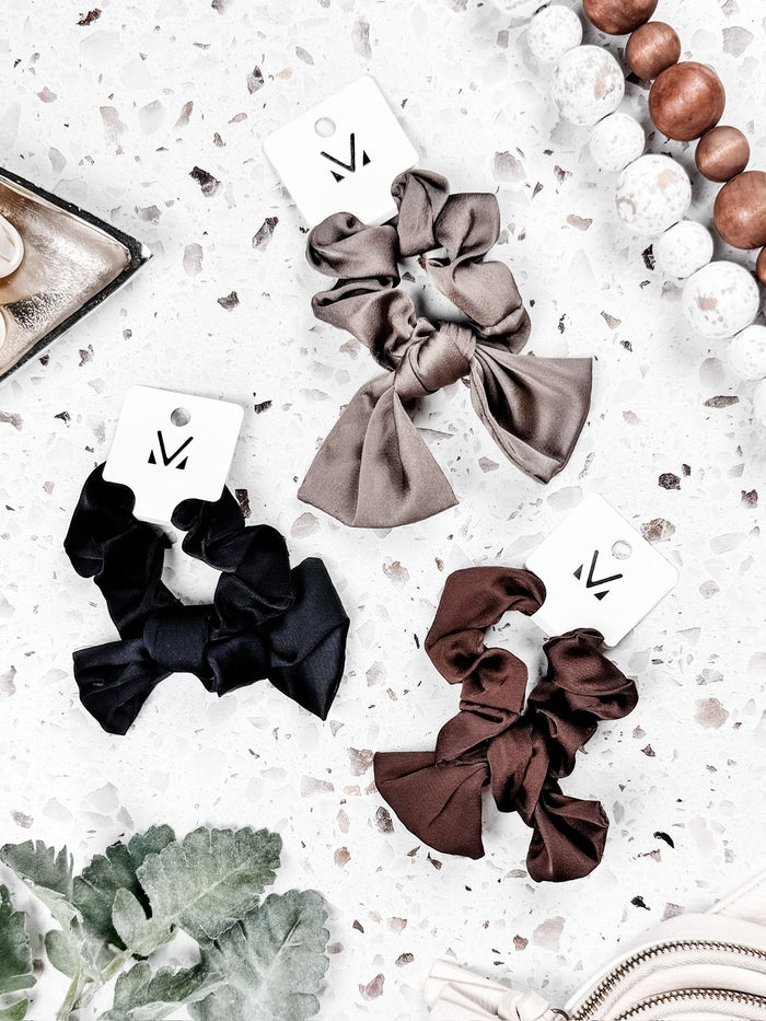 IN STOCK Satin Bow Scrunchie FINAL SALE