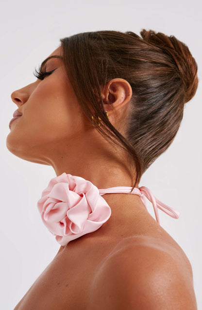 India Floral Neck Tie - Blush Accessories ONE SIZE Babyboo Fashion Premium Exclusive Design