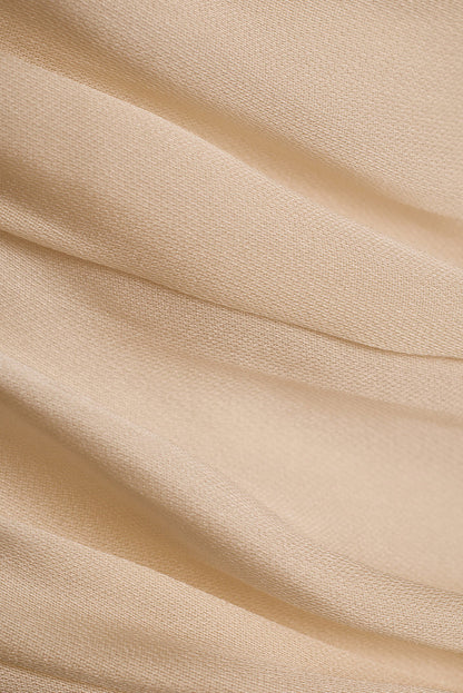 Inez Cream Satin Maxi Dress