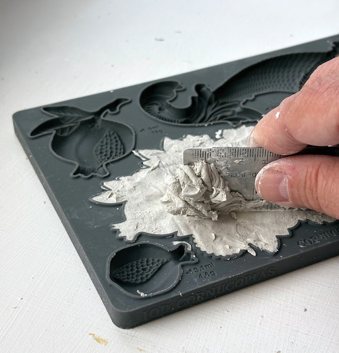 IOD Decor Mould Cornucopias 6x10" by Iron Orchid Designs