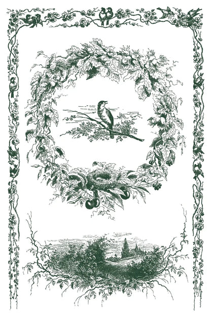 IOD Paint Inlay Little Lark 8"x12" 8 Pages by Iron Orchid Designs