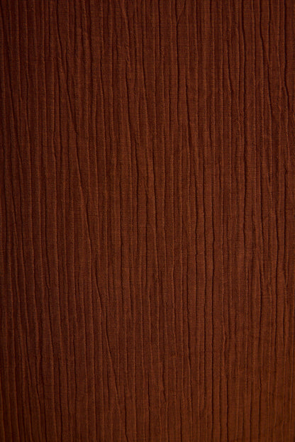 Iris Terracotta Shift Mini Dress