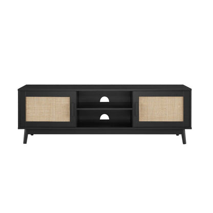 Isla 140cm TV Unit - Black - DUSK