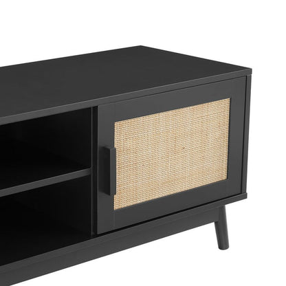 Isla 140cm TV Unit - Black - DUSK