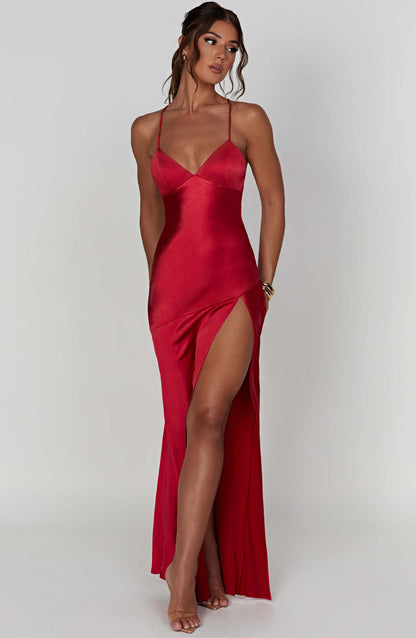 Isobel Maxi Dress - Red Dress Babyboo Fashion Premium Exclusive Design
