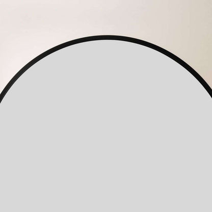 Jackson Metal Arch Full Length Freestanding Mirror - Black