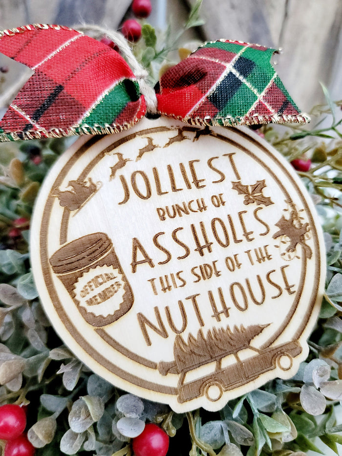 Jolliest Bunch Ornament- wholesale
