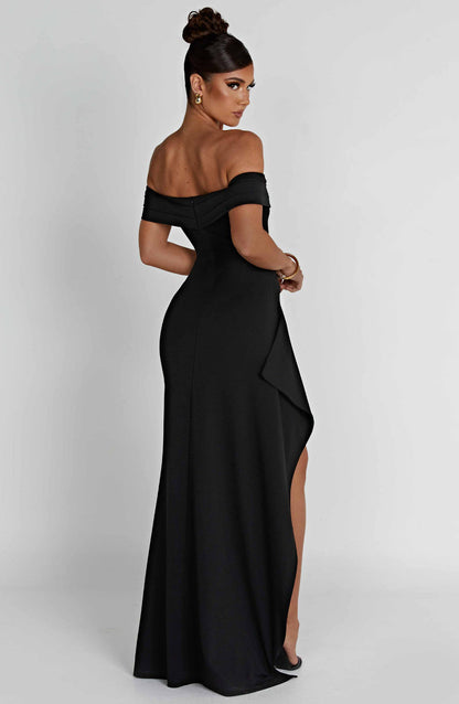 Joyce Maxi Dress - Black Dress Babyboo Fashion Premium Exclusive Design