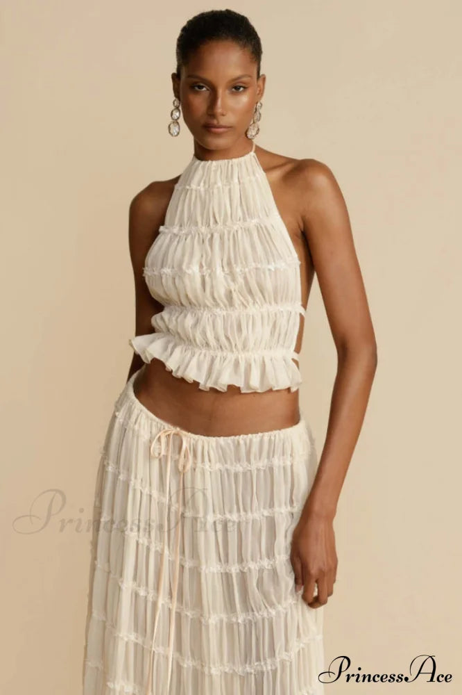 Julie Bella Top Charming & Skirt Set
