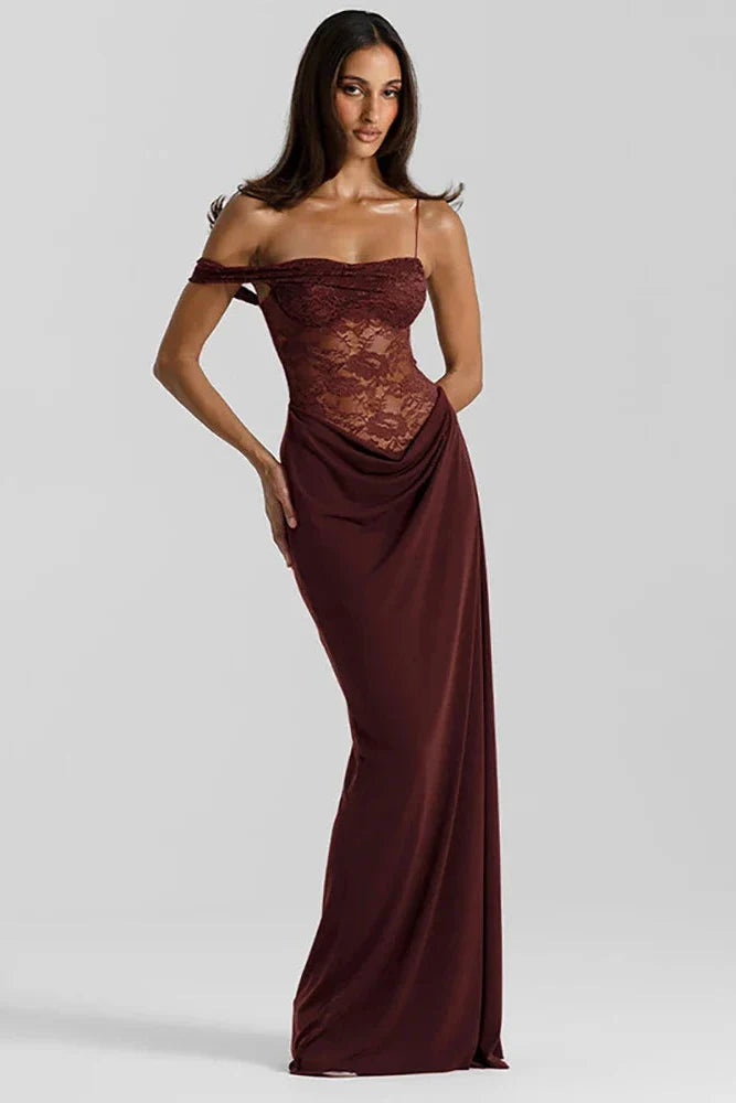 Katherine Lace Maxi Dress