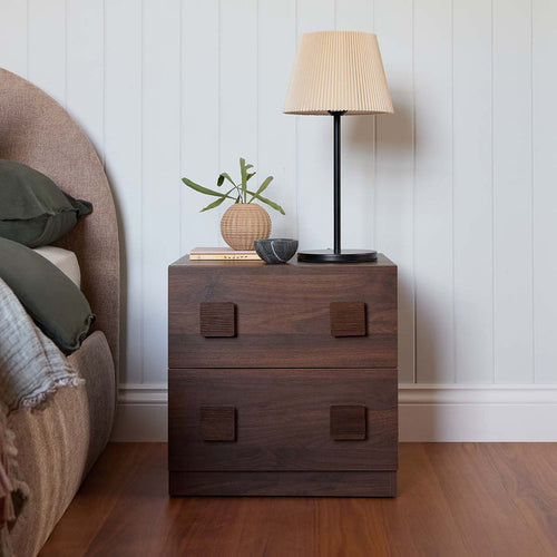 Kei Bedside Table - Walnut