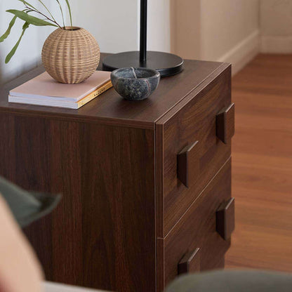 Kei Bedside Table - Walnut