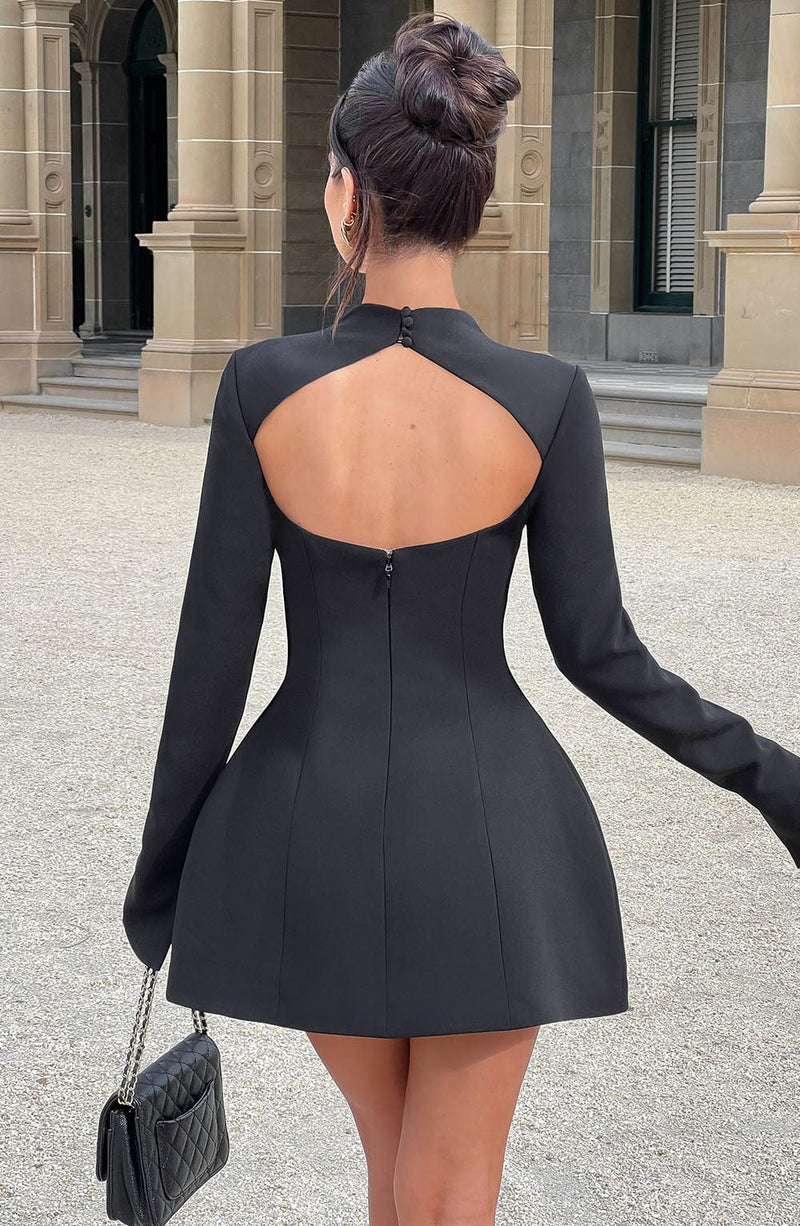 Kelly Mini Dress - Black Dress Babyboo Fashion Premium Exclusive Design