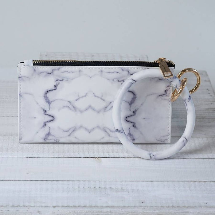 Keychain Bangle and Clutch