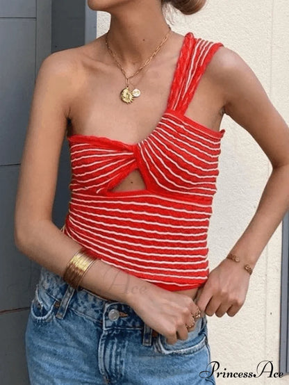 Knitted Stripe Long Trendy Sleeve Maxi Dress Tops&Tees