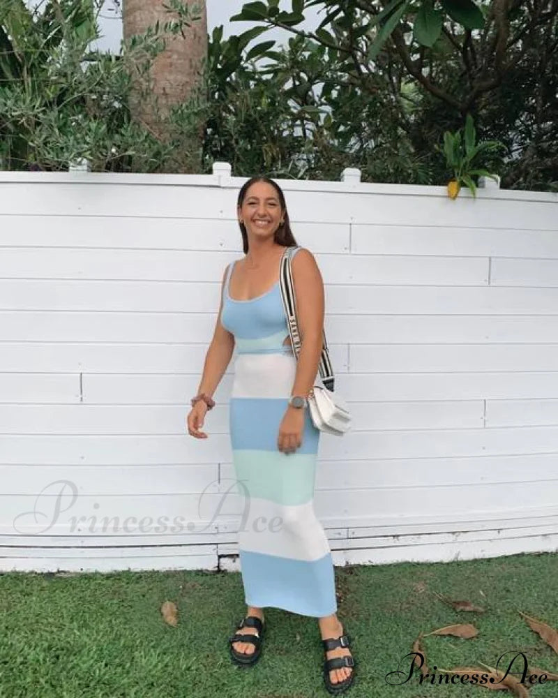 Daria Knitted Stylish Midi Dress Dresses