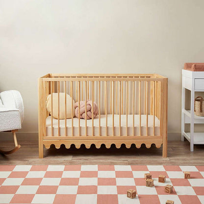 Kobie Checkerboard Rug - Rust