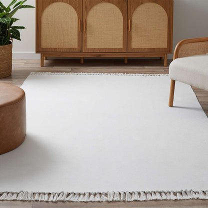 Kobie Cotton Blend Striped Floor Rug - Large