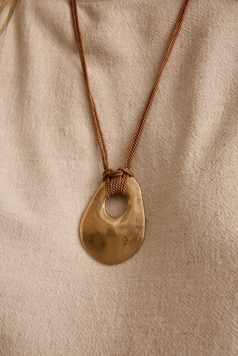 Lani Gold Pendant Necklace