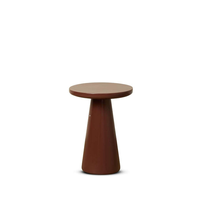 Leandro Side Table - Chocolate Gloss