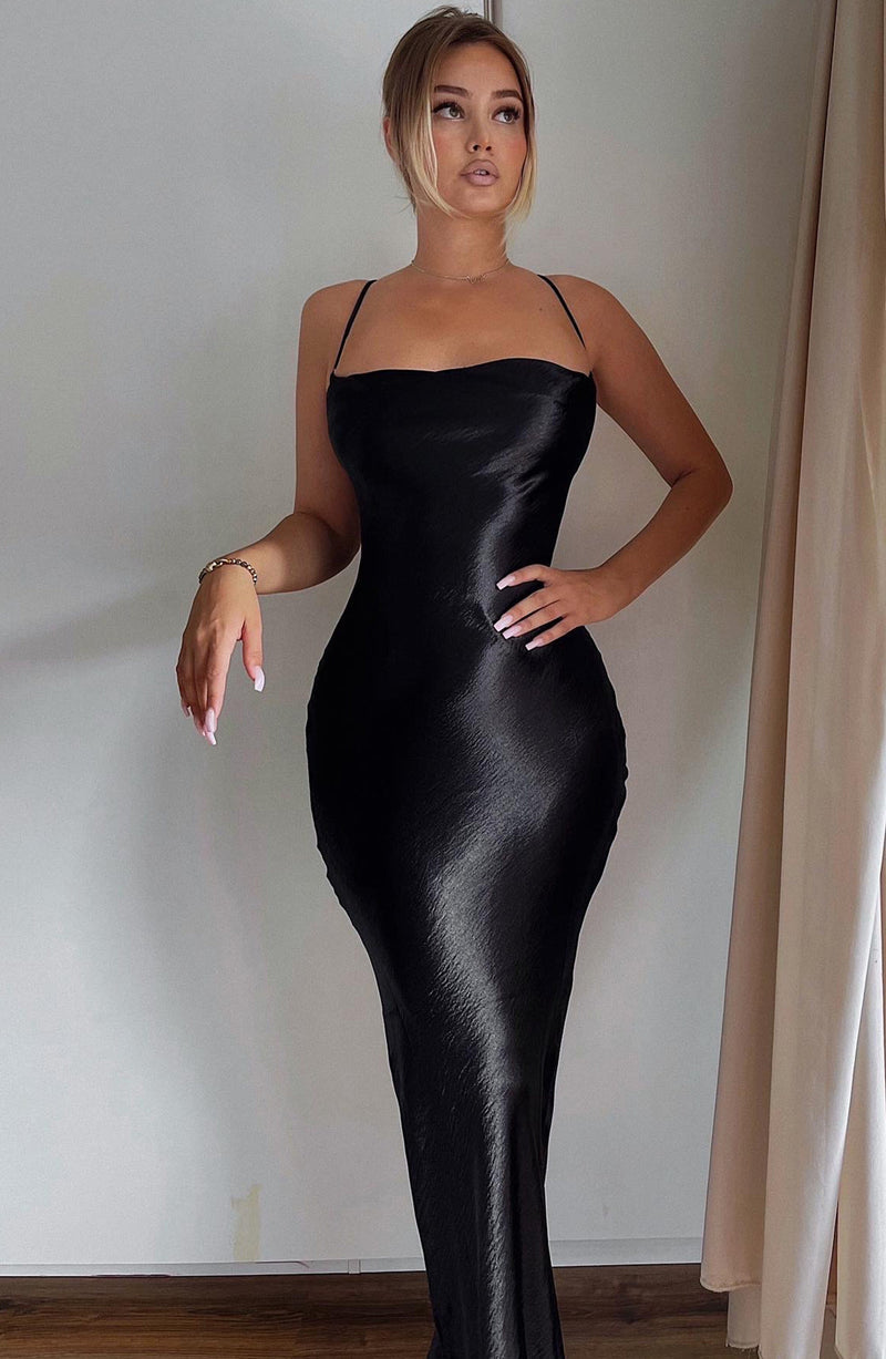 Leilani Maxi Dress - Black Babyboo Fashion Premium Exclusive Design