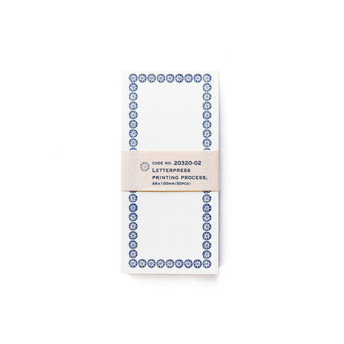 Letterpress Memo Cards Boston General Store