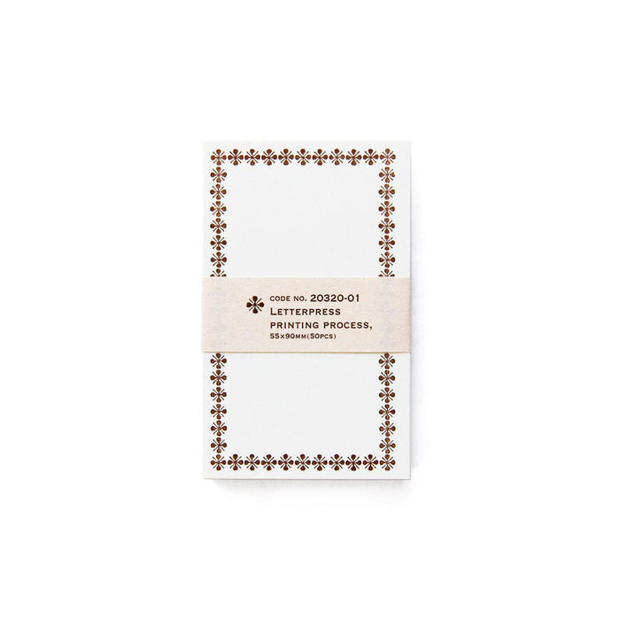 Letterpress Memo Cards Boston General Store