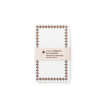 Letterpress Memo Cards Boston General Store