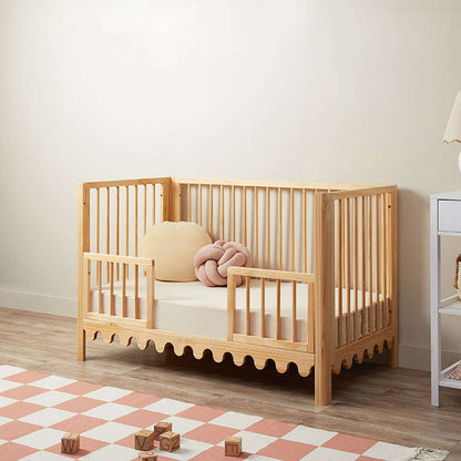 Luan Cot Toddler Half Frames - Natural