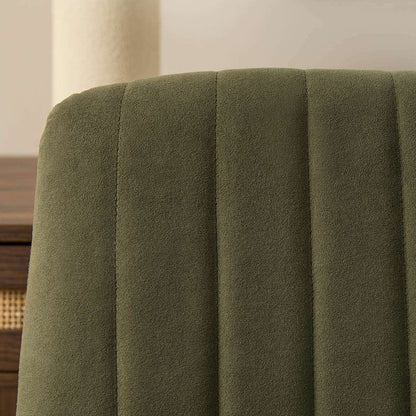 Luca Chrome Office Chair - Green
