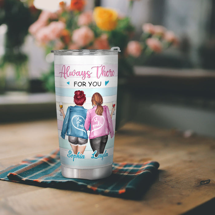 Lucky To Have You - Personalized Custom Tumbler - Christmas Birthday Gift For Best Friend, Bestie, BFF