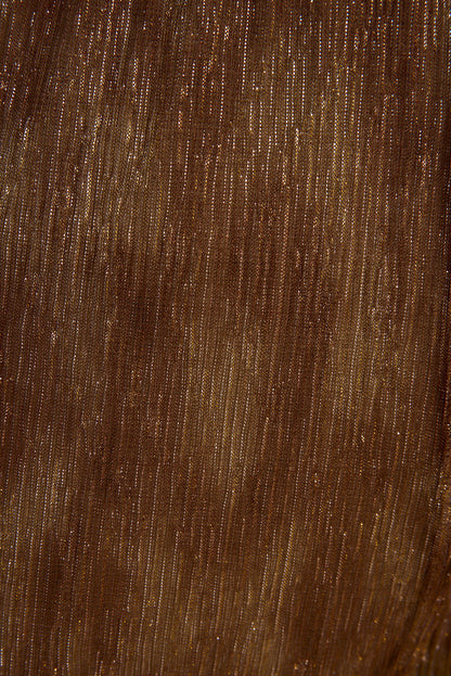 Marcos Bronze Lurex Jumpsuit