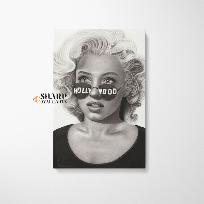 Marilyn Monroe Hollywood Star Wall Art Canvas