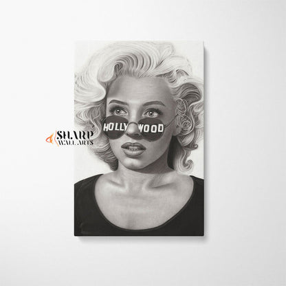 Marilyn Monroe Hollywood Star Wall Art Canvas